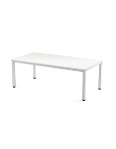MESA DE OFICINA SERIE EXECUTIVE 200X100 BLANCO/BLANCO ROCADA 2005AM04