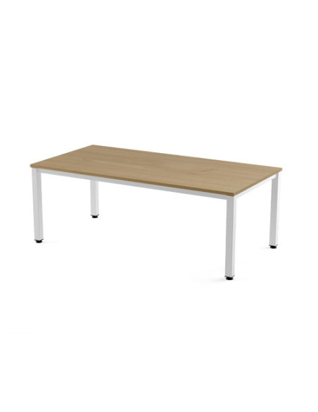 MESA DE OFICINA SERIE EXECUTIVE 200X100 BLANCO/ ROBLE ROCADA 2005AM08 MESA DE OFICINA SERIE EXECUTIVE 200X100 BLANCO/ ROBLE ROCADA 2005AM08