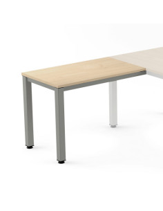 ALA  PARA MESA SERIE EXECUTIVE 100X60 GRIS / HAYA ROCADA 2107AD01