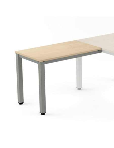 ALA  PARA MESA SERIE EXECUTIVE 100X60 GRIS / HAYA ROCADA 2107AD01 ALA  PARA MESA SERIE EXECUTIVE 100X60 GRIS / HAYA ROCADA 2107AD01