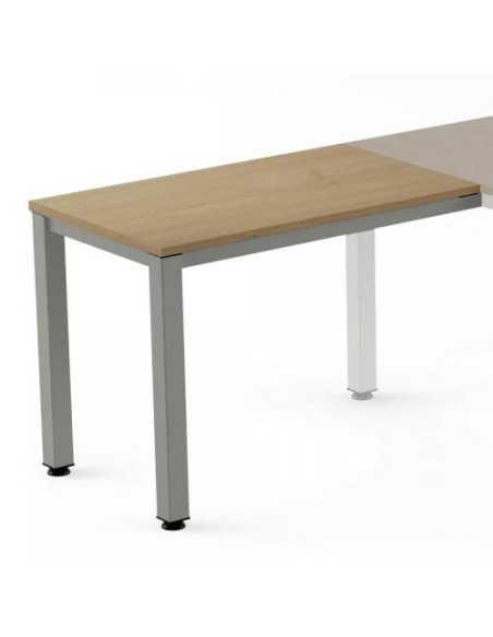 ALA  PARA MESA SERIE EXECUTIVE 100X60 GRIS / ROBLE  ROCADA 2107AD08 ALA  PARA MESA SERIE EXECUTIVE 100X60 GRIS / ROBLE  ROCADA 2107AD08