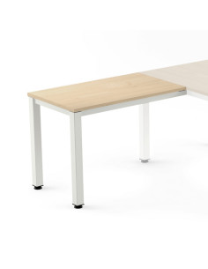 ALA PARA MESA SERIE EXECUTIVE100X60 BLANCO/ HAYA ROCADA 2107AM01