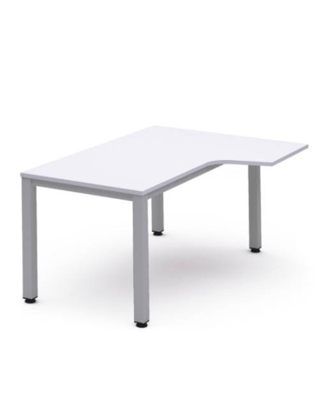 MESA DE OFICINA SERIE EXECUTIVE FORMA L DERECHA 160X120 GRIS / BLANCO ROCADA 2051AD04 MESA DE OFICINA SERIE EXECUTIVE FORMA L DERECHA 160X120 GRIS / BLANCO ROCADA 2051AD04