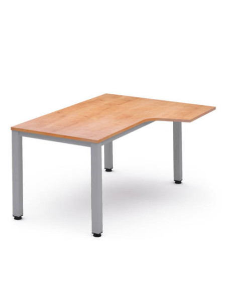 MESA DE OFICINA SERIE EXECUTIVE FORMA L DERECHA 160X120 GRIS / ROBLE ROCADA 2051AD08 MESA DE OFICINA SERIE EXECUTIVE FORMA L DERECHA 160X120 GRIS / ROBLE ROCADA 2051AD08