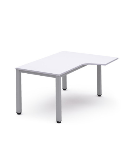 MESA DE OFICINA SERIE EXECUTIVE FORMA L DERECHA 180X120 GRIS / BLANCO ROCADA 2052AD04 MESA DE OFICINA SERIE EXECUTIVE FORMA L DERECHA 180X120 GRIS / BLANCO ROCADA 2052AD04