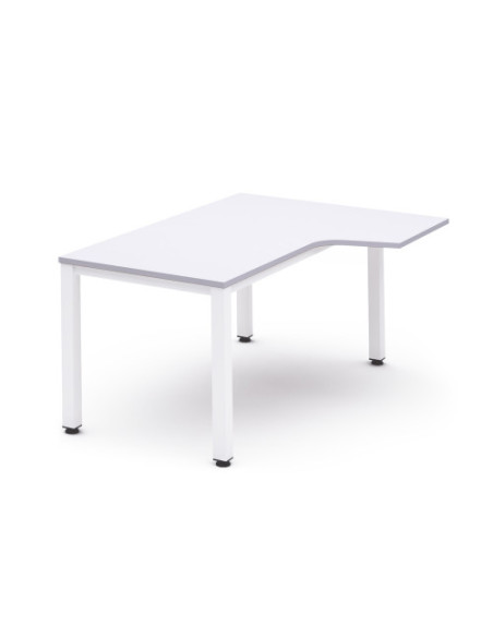MESA DE OFICINA SERIE EXECUTIVE FORMA L DERECHA 180X120 BLANCO/BLANCO ROCADA 2052AM04 MESA DE OFICINA SERIE EXECUTIVE FORMA L DERECHA 180X120 BLANCO/BLANCO ROCADA 2052AM04