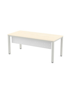 FALDÓN METÁLICO BLANCO PARA MESA DE OFICINA SERIE EXECUTIVE