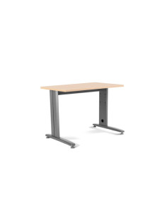 MESA DE OFICINA SERIE METAL 120X60 GRIS / HAYA ROCADA 2000AC01