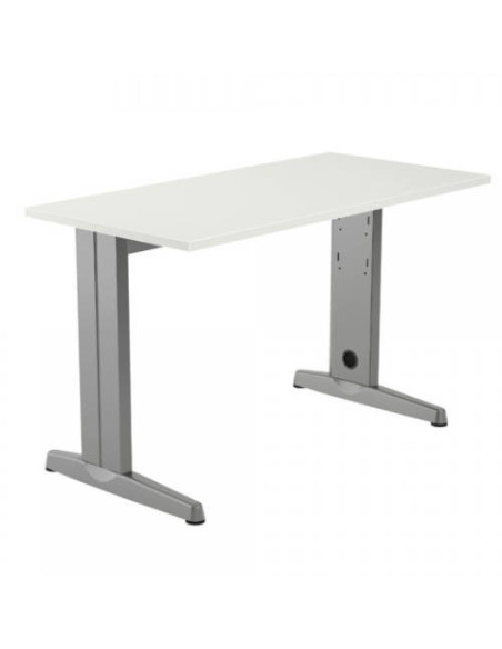MESA DE OFICINA SERIE METAL 120X60 GRIS / BLANCO ROCADA 2000AC04 MESA DE OFICINA SERIE METAL 120X60 GRIS / BLANCO ROCADA 2000AC04