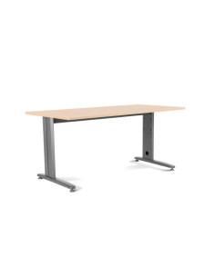 MESA DE OFICINA SERIE METAL 180X80 GRIS / HAYA ROCADA 2003AC01