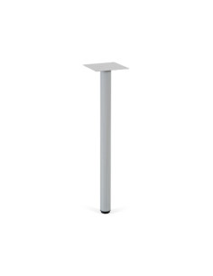 COLUMNA PARA MESA DE OFICINA CON FORMA DE L SERIE METAL COLOR GRIS ROCADA 2945
