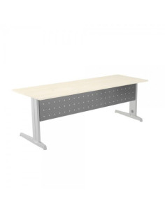 FALDÓN METÁLICO GRIS PARA MESA DE OFICINA SERIE METAL MEDIDA 180 CM. ROCADA 2937