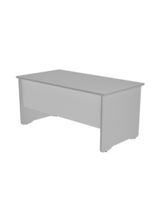 MESA DE OFICINA SERIE WORK 140X80 GRIS / GRIS ROCADA 2001AN02V24