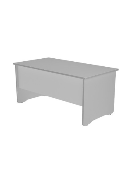 MESA DE OFICINA SERIE WORK 140X80 GRIS / GRIS ROCADA 2001AN02V24
