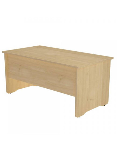 MESA DE OFICINA SERIE WORK 160X80 ROBLE / ROBLE ROCADA 2002AR08V24