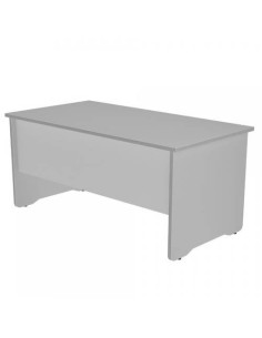 MESA DE OFICINA SERIE WORK 160X80 GRIS / GRIS ROCADA 2002AN02V24