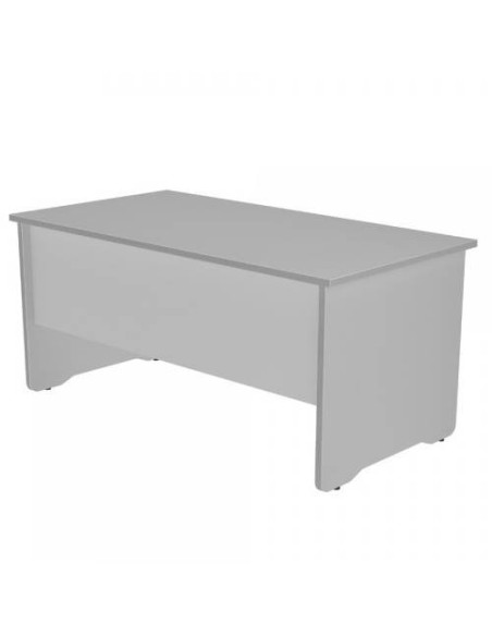 MESA DE OFICINA SERIE WORK 160X80 GRIS / GRIS ROCADA 2002AN02V24