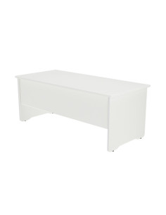 MESA DE OFICINA SERIE WORK 200X80 BLANCO / BLANCO ROCADA 2004AW04V24