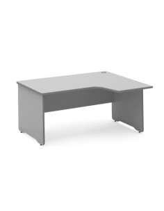 MESA DE OFICINA SERIE WORK CON FORMA DE L DERECHA 160X120 GRIS / GRIS ROCADA 2051AN02V24