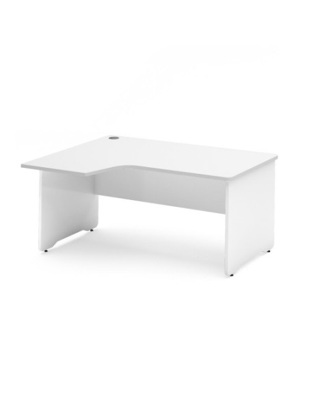 MESA DE OFICINA SERIE WORK CON FORMA DE L IZQUIERDA 160X120 BLANCO/BLANCO ROCADA 2053AW04V24 MESA DE OFICINA SERIE WORK CON FORMA DE L IZQUIERDA 160X120 BLANCO/BLANCO ROCADA 2053AW04V24