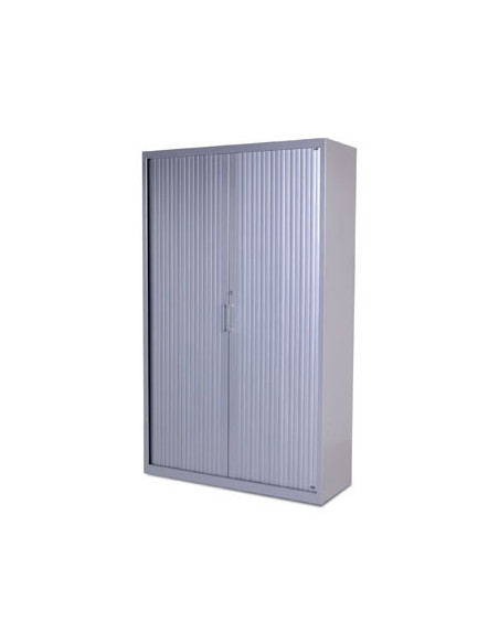 ARMARIO DE 198X80X45CM METALICO CON PUERTAS DE PERSINA CON 4 BALDA INCLUYE 4 BALDAS. COLOR GRIS. MEDIDA 80X198X45CM (LAXALXPR) R ARMARIO DE 198X80X45CM METALICO CON PUERTAS DE PERSINA CON 4 BALDA INCLUYE 4 BALDAS. COLOR GRIS. MEDIDA 80X198X45CM (LAXALXPR) R