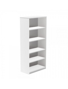 ARMARIO ESTANTERIA ALTO SIN PUERTAS 195X90X45 ESTRUCTURA BLANCA/TAPA BLANCO ROCADA 1101AW04V24
