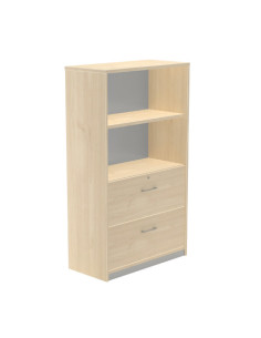 ARMARIO MEDIO CARPETERO 156X90X45 ESTRUCTURA HAYA/FRONTALES HAYA ROCADA 1056AA01V24