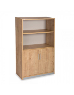 ARMARIO MEDIO CON PUERTAS BAJAS 156X90X45 ESTRUCTURA ROBLE/PUERTAS ROBLE ROCADA 1057AR08V24