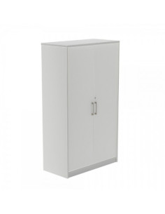 ARMARIO MEDIO CON PUERTAS 156X90X45 ESTRUCTURA ALUMINIO/PUERTAS GRIS ROCADA 1058AN02V24