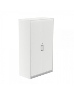 ARMARIO MEDIO CON PUERTAS 156X90X45 ESTRUCTURA BLANCA/PUERTAS BLANCO ROCADA 1058AW04V24