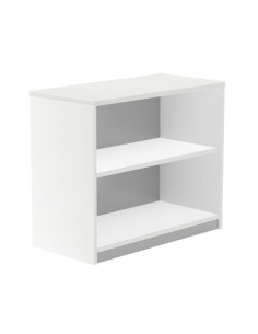 ARMARIO ESTANTERIA BAJO SIN PUERTAS 78X90X45 ESTRUCTURA BLANCA/TAPA BLANCO ROCADA 1004AW04V24