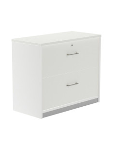 ARMARIO CARPETERO BAJO 78X90X45 ESTRUCTURA BLANCA/FRONTALES BLANCO ROCADA 1006AW04V24