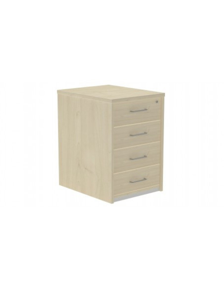 CAJONERA BUCK 4 CAJONES. LATERALES HAYA / TECHO + FRENTE HAYA ROCADA 4005AA01V24