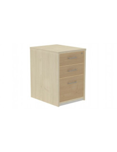 CAJONERA BUCK 2 CAJONES + CARPETERO. LATERALES ROBLE / TECHO + FRENTE ROBLE ROCADA 4006AR08V24
