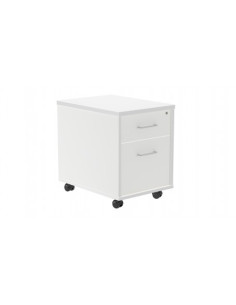CAJONERA BUCK MOVIL 1 CAJON + CARPETERO. COLOR: ESTRUCTURA BLANCA / FRONTAL BLANCO ROCADA 4004AW04V24