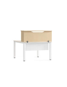 MODULO RECEPCION ALTILLO 120CM HAYA / HAYA. MEDIDAS 120X40X30CM. (MESA NO INCLUIDA EN EL PRECIO