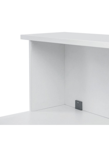 MODULO RECEPCION ALTILLO 180CM BLANCO / BLANCO...