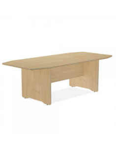 MESA DE REUNIONES 220X100X72CM. COLOR: PATA HAYA / TABLERO HAYA ROCADA 3003AA01V24