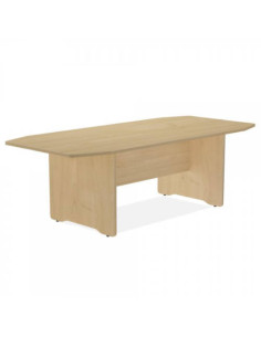 MESA DE REUNIONES 220X100X72CM. COLOR: PATA ROBLE / TABLERO ROBLE ROCADA 3003AR08V24