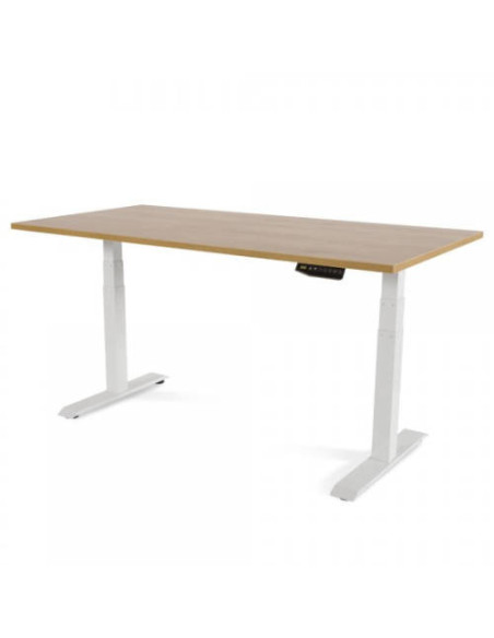 MESA 160CM REGULABLE EN ALTURA ELECTRICAMENTE. TABLERO COLOR HAYA ROCADA 2002XCR01 MESA 160CM REGULABLE EN ALTURA ELECTRICAMENTE. TABLERO COLOR HAYA ROCADA 2002XCR01