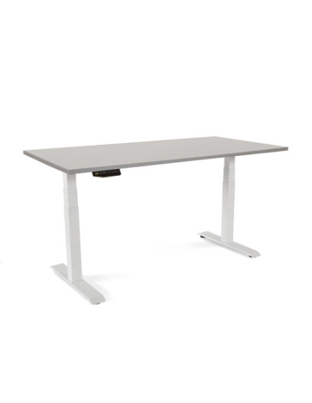 MESA 160CM REGULABLE EN ALTURA ELECTRICAMENTE. TABLERO COLOR GRIS ROCADA 2002XCR02 MESA 160CM REGULABLE EN ALTURA ELECTRICAMENTE. TABLERO COLOR GRIS ROCADA 2002XCR02