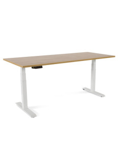 MESA 180CM REGULABLE EN ALTURA ELECTRICAMENTE. TABLERO COLOR ROBLE ROCADA 2003XCR08