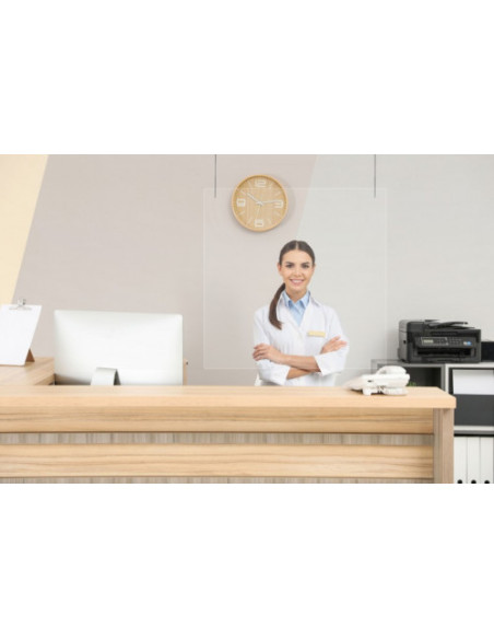 MAMPARA COLGANTE DE ACRÍLICO 750X680MM ARCHIVO 2000 32224M TP