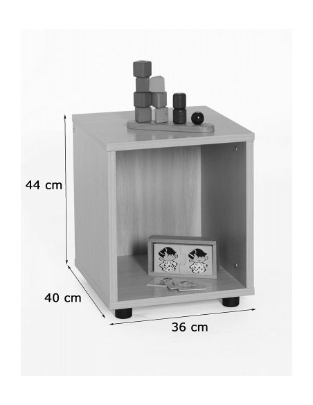 MUEBLE SUPERBAJO 360 HAYA MOBEDUC 600108HP18