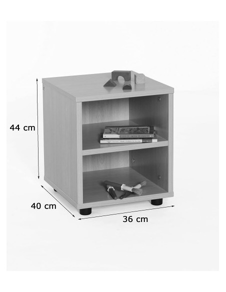 MUEBLE SUPERBAJO ESTANTERÍA 360 HAYA MOBEDUC 600109HP18