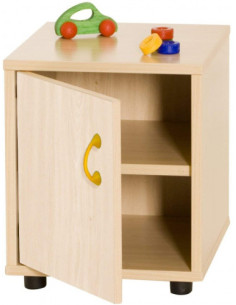 MUEBLE SUPERBAJO ARMARIO 2 ESTANTES 360 HAYA MOBEDUC 600110HPS18