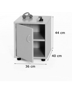 MUEBLE SUPERBAJO ARMARIO 2 ESTANTES 360 HAYA MOBEDUC 600110HPS18 2