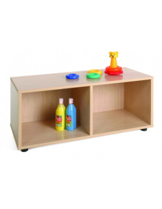 MUEBLE SUPERBAJO 2 CASILLAS HAYA MOBEDUC 600105HP18