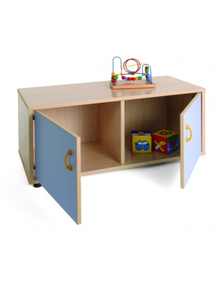 MUEBLE SUPERBAJO ARMARIO 2 CASILLAS HAYA MOBEDUC 600106HPS18