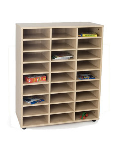 MUEBLE INTERMEDIO 27 CASILLAS HAYA MOBEDUC 600814HP18